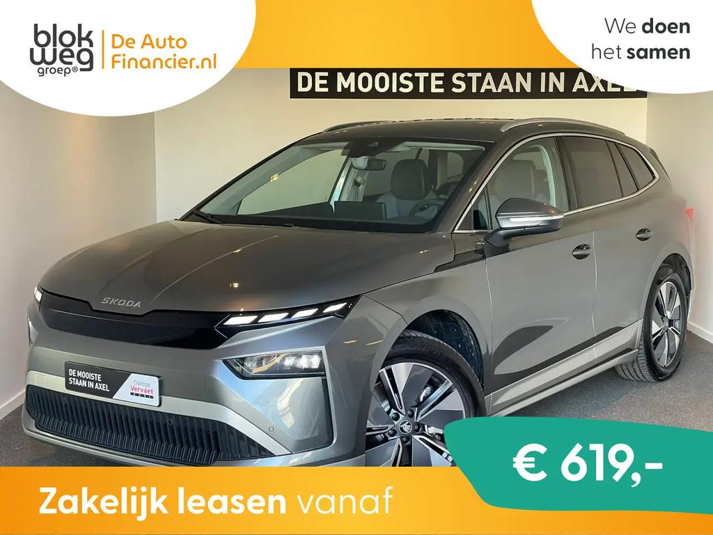 Skoda Enyaq Corporate 85 77kWh 286pk € 44.950,00, Automaat, Achterwielaandrijving, Gebruikt, Leder en Stof