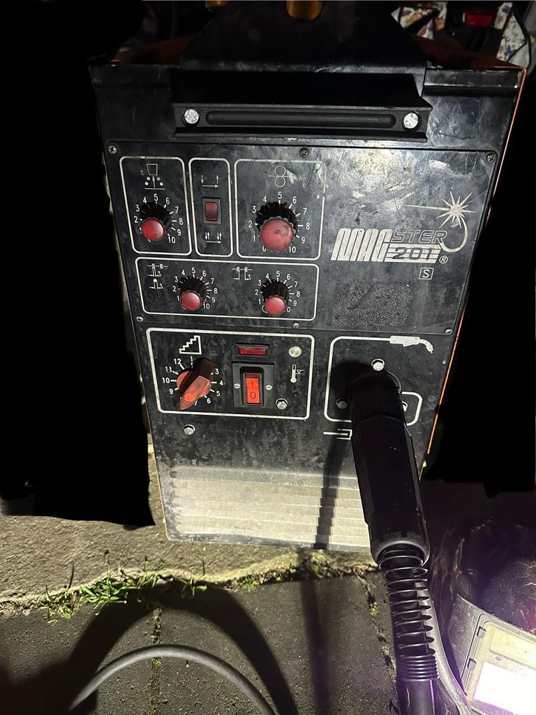 Te koop las apparaat bester magster 201, Ophalen of Verzenden, Zo goed als nieuw, Co2