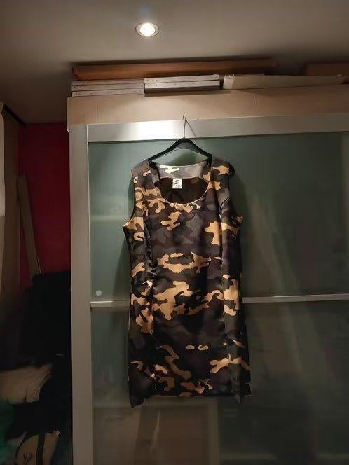 Leger Jurk carnaval, Carnaval, Maat 42/44 (L), Ophalen of Verzenden, Zo goed als nieuw