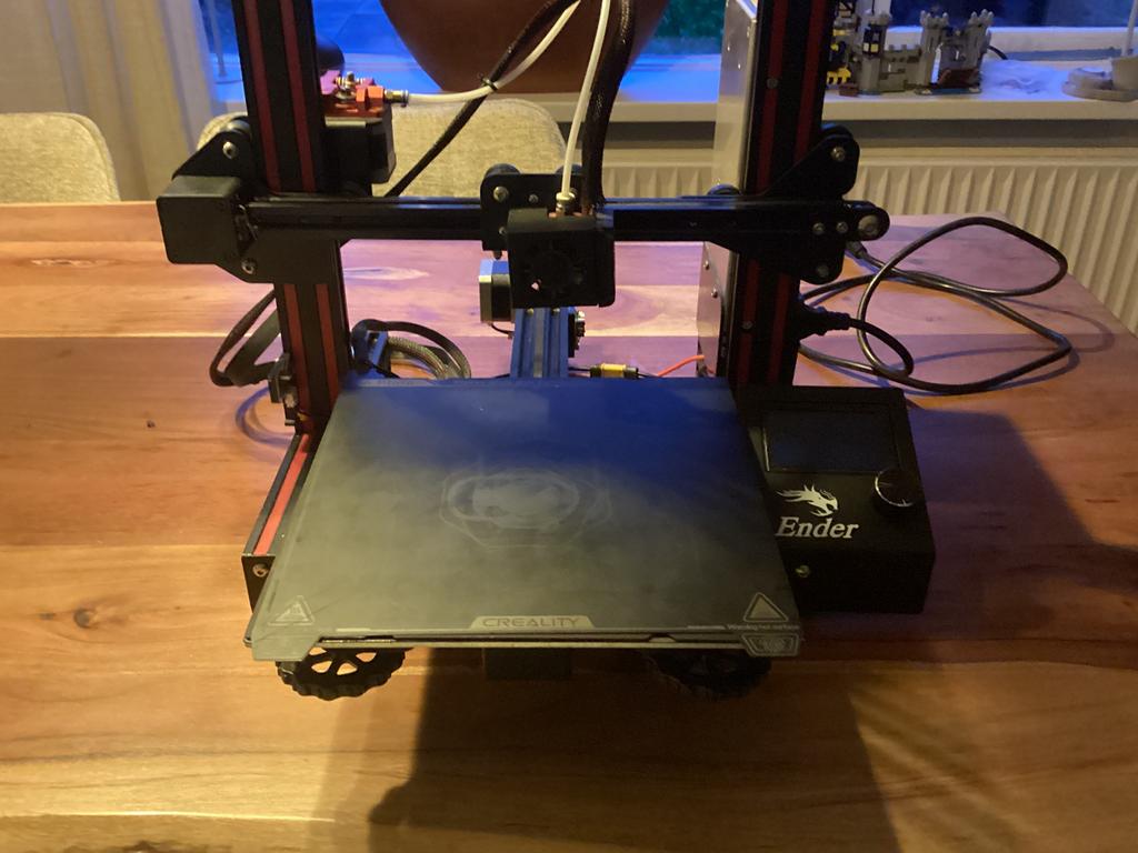 Creality ender 3 pro, Ophalen, Gebruikt