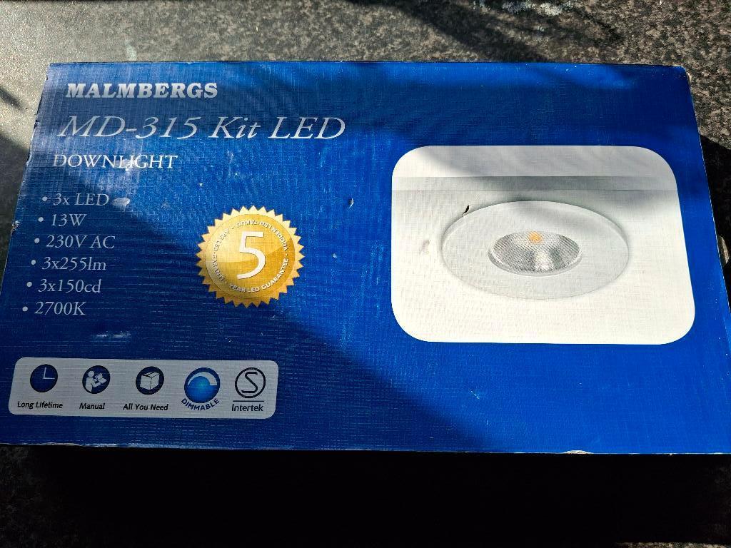 inbouwspots, Ophalen, Metaal of Aluminium, Nieuw, Inbouw