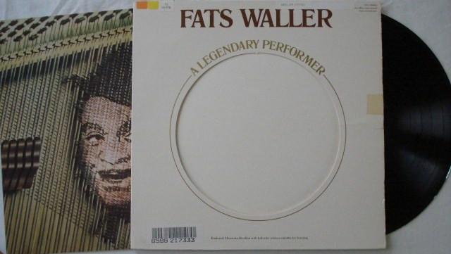 Fats Waller - A legendary performer, Cd's en Dvd's, Vinyl | Jazz en Blues, 1960 tot 1980, Gebruikt, Ophalen of Verzenden, 12 inch