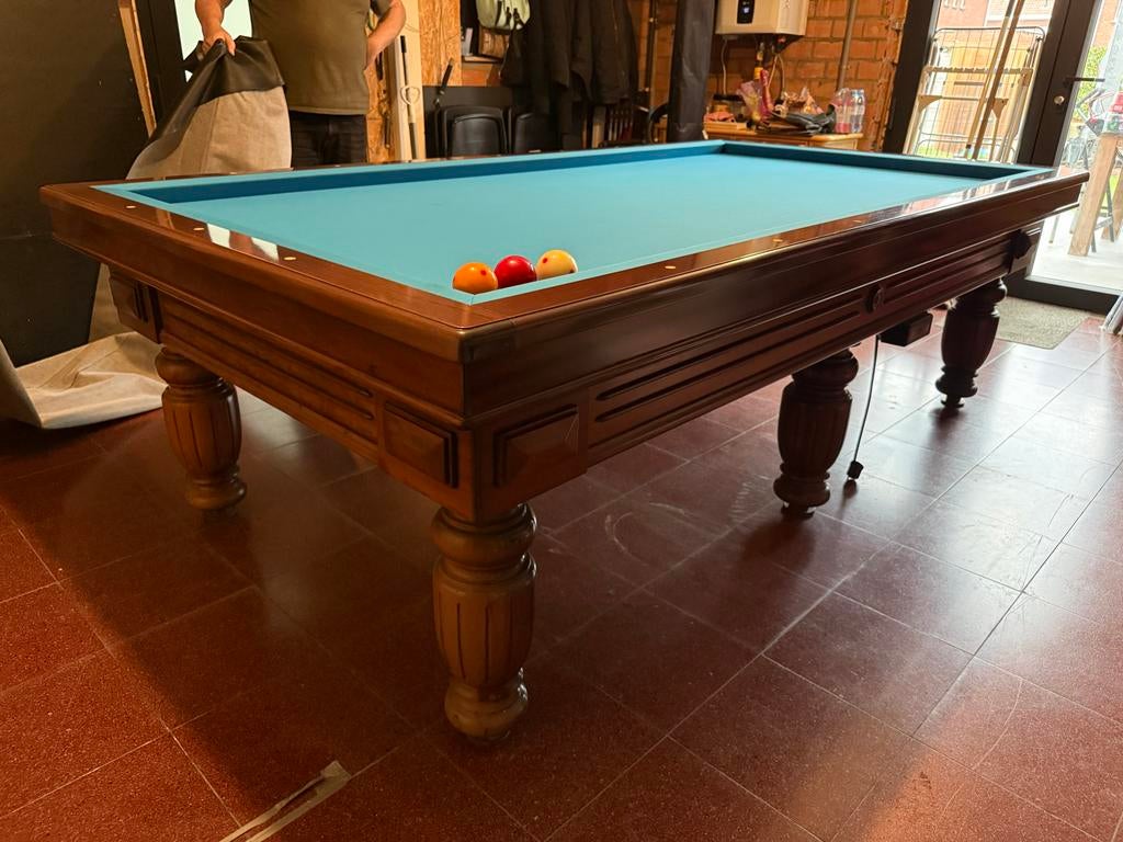 Verhoeven louis xiv biljarttafel zgan, Ophalen, Zo goed als nieuw, Biljarttafel
