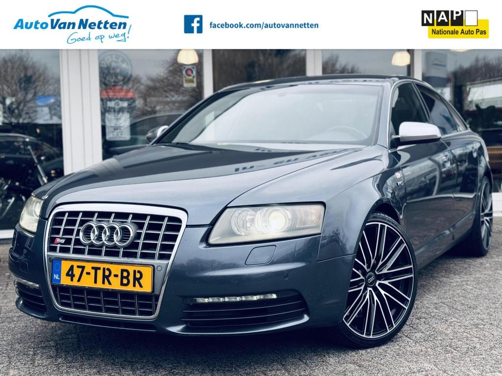 Audi S6 5.2 FSI V10 435pk Automaat QUATTRO, S6 Pro Line,Lede, Auto's, Audi, Automaat, 435 pk, Zwart, Blauw