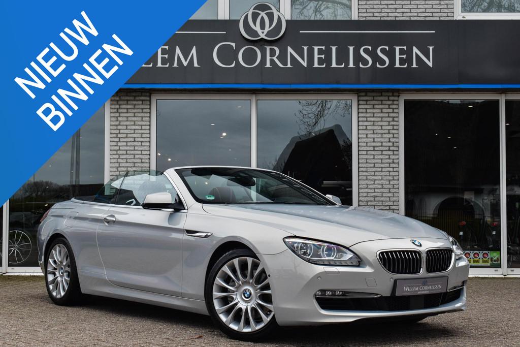 BMW 6-serie Cabrio 640i Individual Edition UNIEK Harman/Kard, Auto's, BMW, Achterwielaandrijving, Gebruikt, Euro 6, Cabriolet