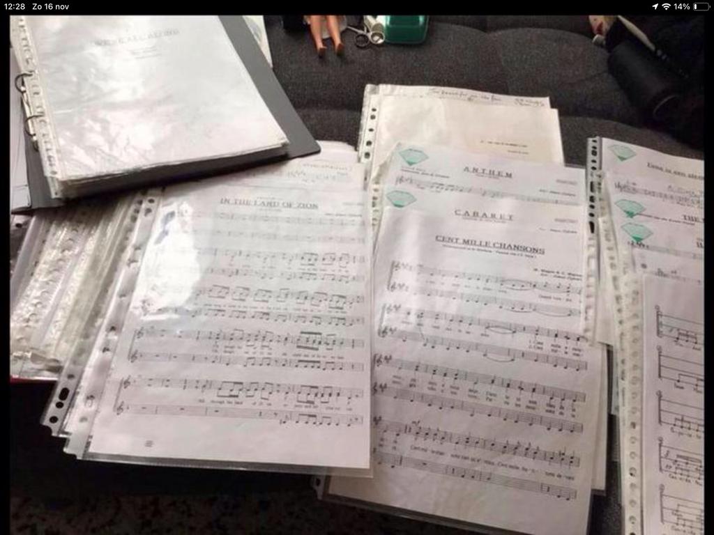 PARTITUUR 🌺 Heel veel voor een ZANGKOOR voor maar €50,00, Ophalen of Verzenden, Zo goed als nieuw, Artiest