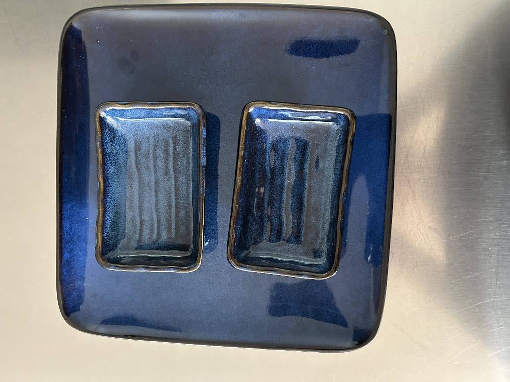 Sushi setje aardewerk z.g.a.n., Overige typen, Ophalen of Verzenden, Zo goed als nieuw, Effen