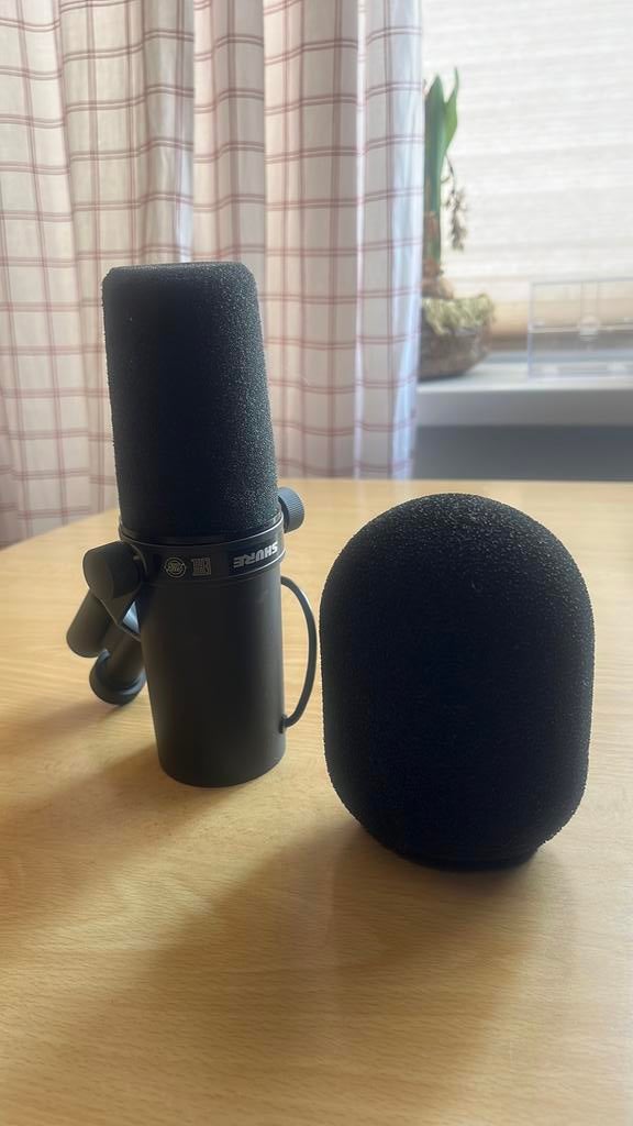 Shure SM7B microfoon, Ophalen, Zo goed als nieuw, Studiomicrofoon