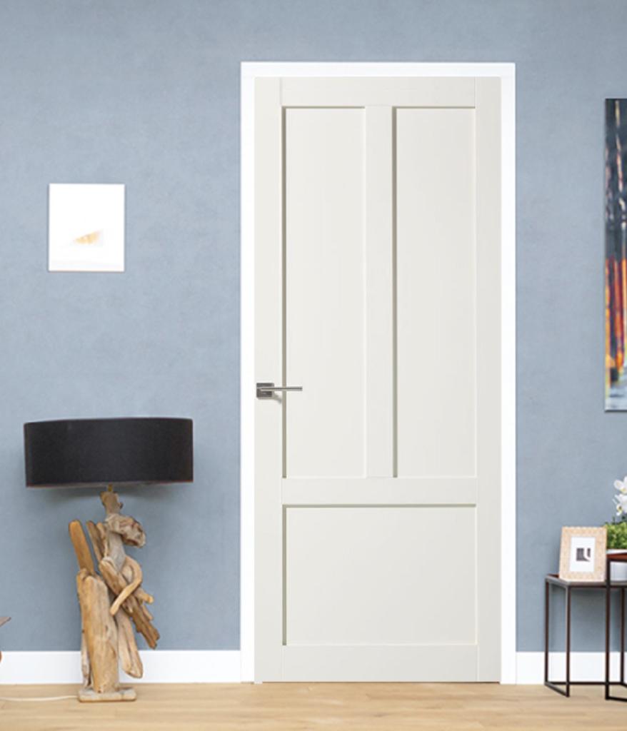 Budget binnendeuren paneeldeur stomp en opdek | Deur