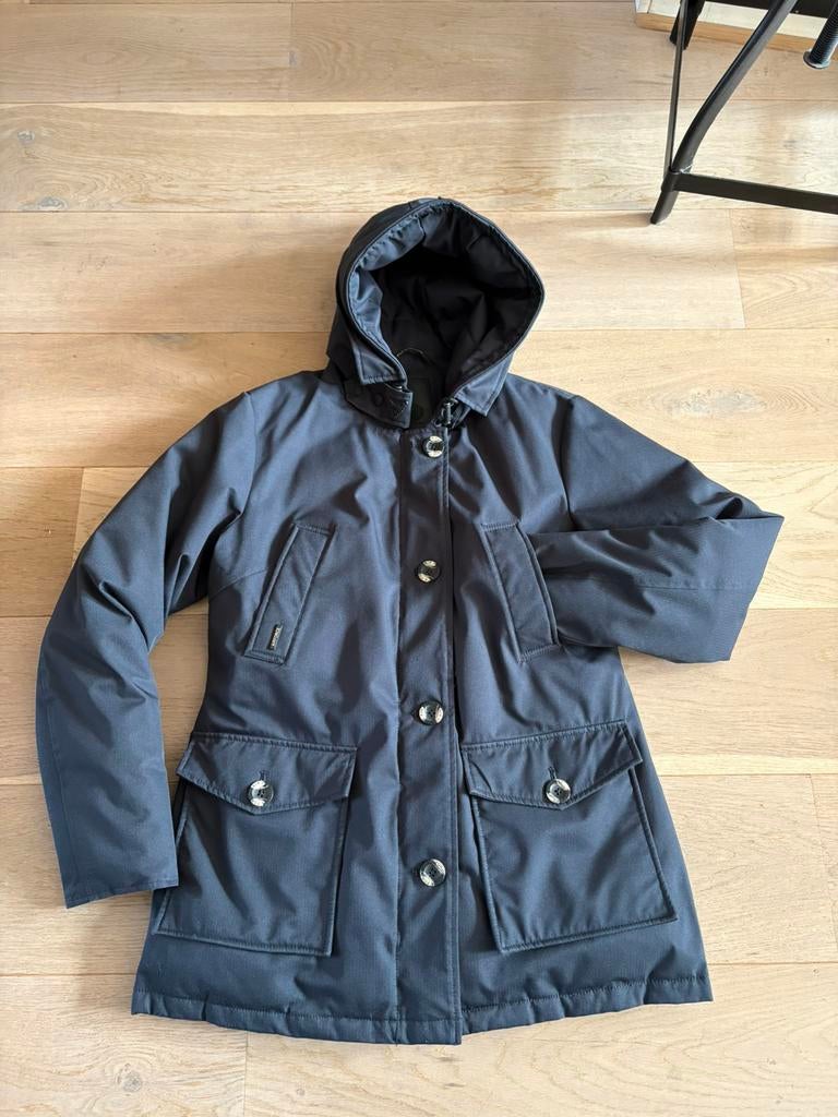 Airforce 4 Pocket Parka mt. M winterjas donkerblauw ZGAN!, Kleding | Dames, Jassen | Winter, Ophalen of Verzenden, Zo goed als nieuw