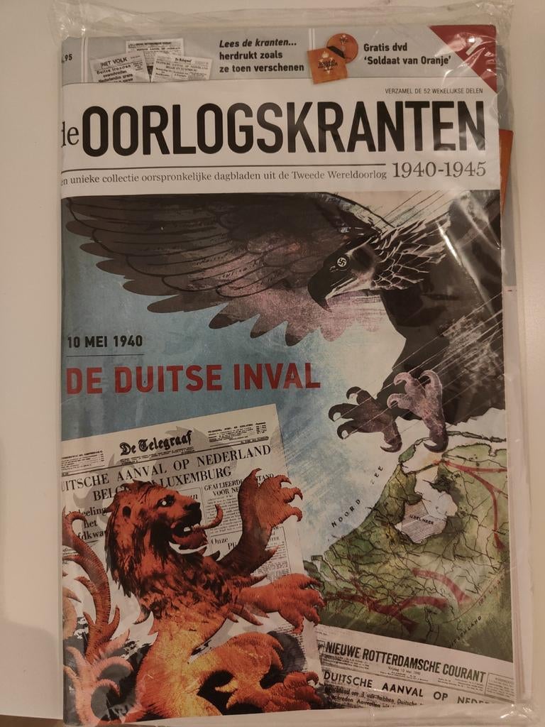 De OORLOGSKRANTEN Volume 1, Boeken, Ophalen
