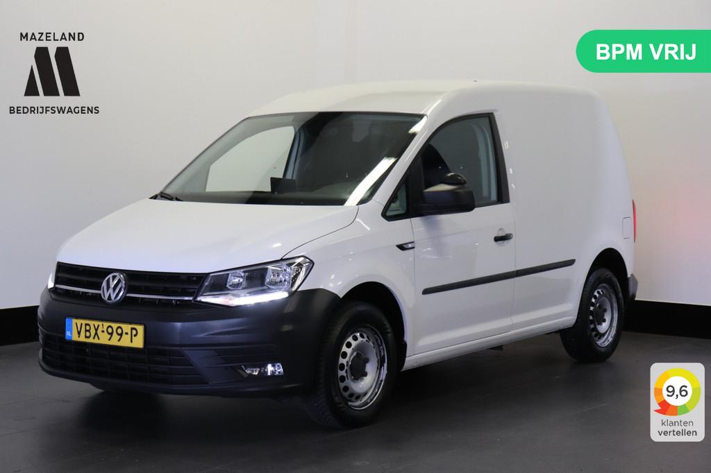 Volkswagen Caddy 2.0 TDI 102PK Automaat EURO 6 - Airco - Nav, 1441 kg, Stof, Gebruikt, 4 cilinders
