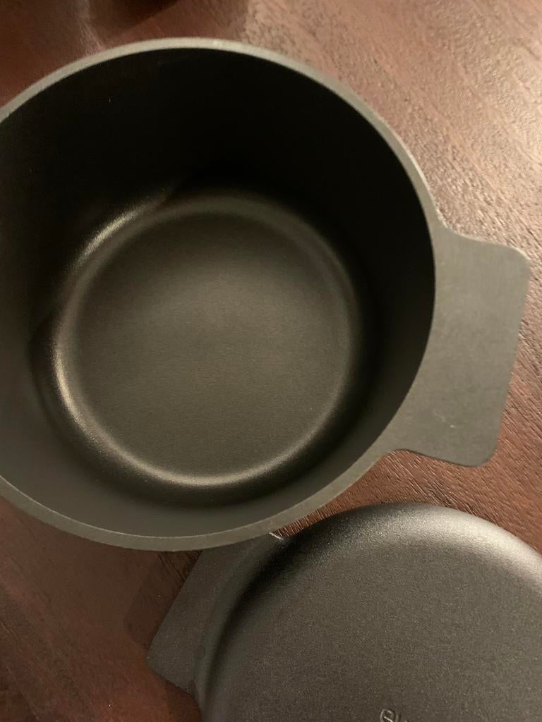 Eva Solo pan met deksel nieuw, Ophalen of Verzenden, Nieuw, Gietijzer, Kookpan of Snelkookpan