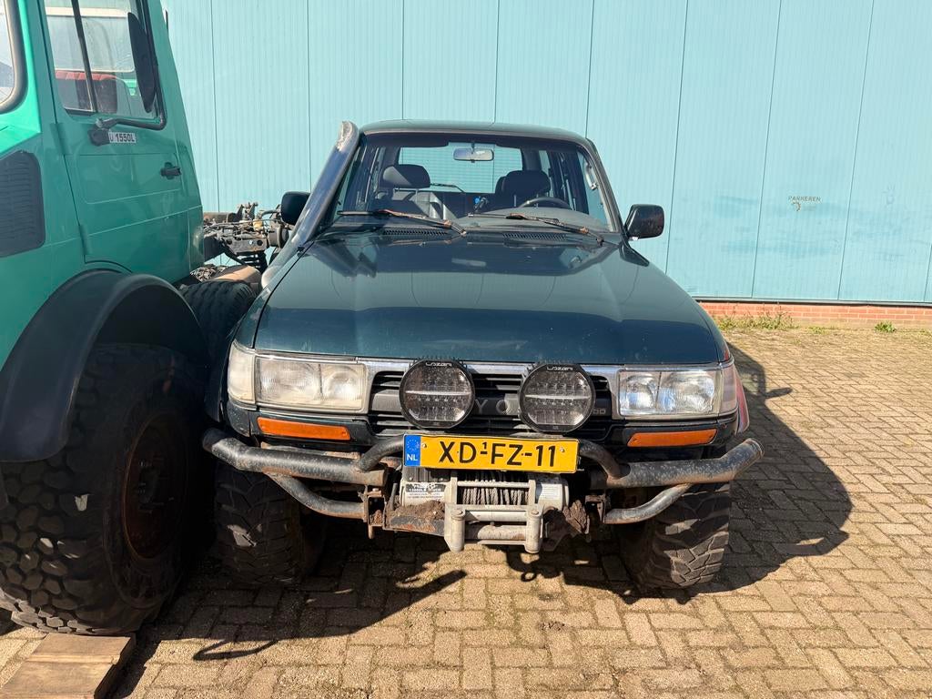 Toyota Landcruiser 4.2 TD C/W VX AUT 4WD 1993 Groen, Auto's, Toyota, Automaat, 2292 kg, Diesel, Vierwielaandrijving