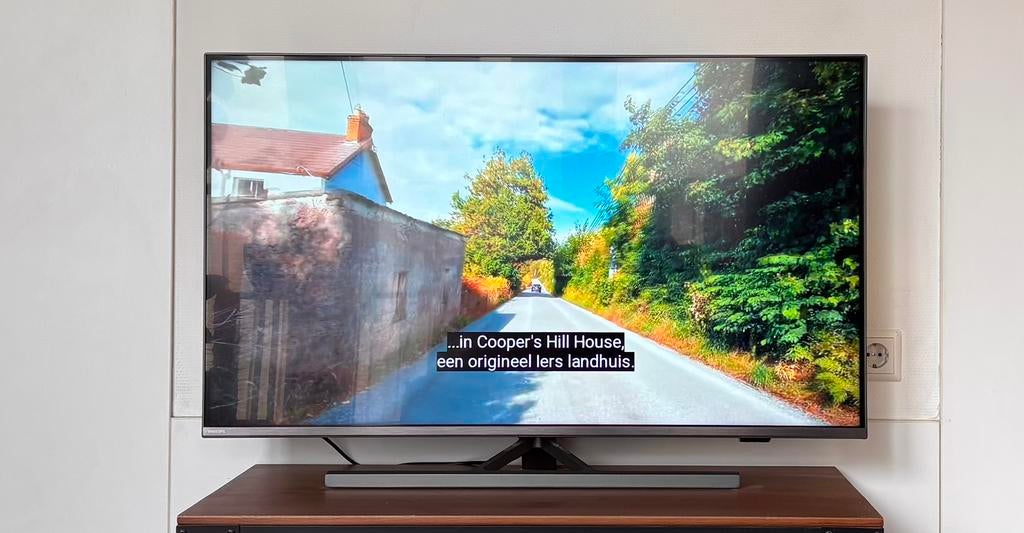 Philips The One 4K UHD LED Android TV, Philips, 50 Hz, Ophalen of Verzenden, Zo goed als nieuw