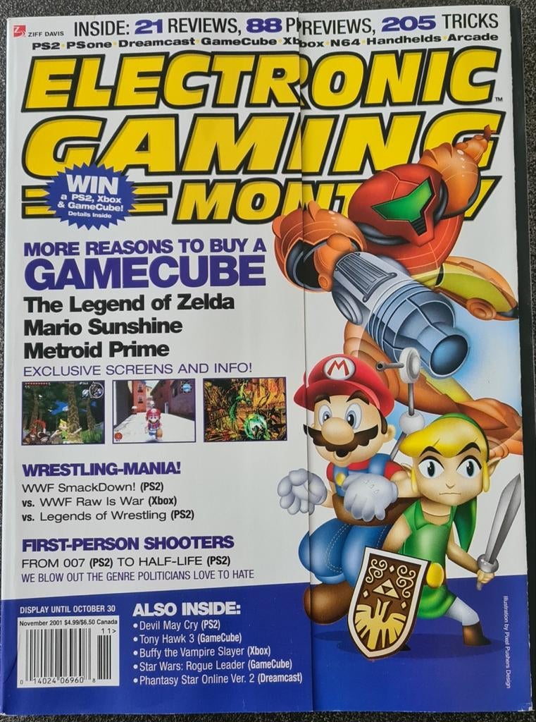 Electronic Gaming Monthly - November 2001 (EGM), Ophalen of Verzenden, Gelezen, Overige typen