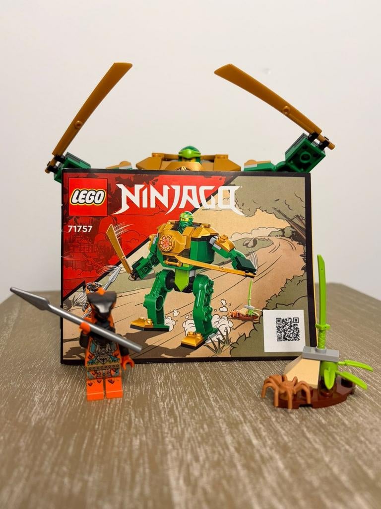 Lego Ninjago 71757 - Lloyd's Ninja Mech, Ophalen of Verzenden, Zo goed als nieuw, Complete set, Lego
