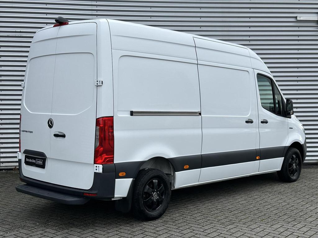 Mercedes-Benz eSprinter L2H2 SoH 97% Camera Airco 55kwh WLTP, Gebruikt, Zwart, 41 kWh, 120 km
