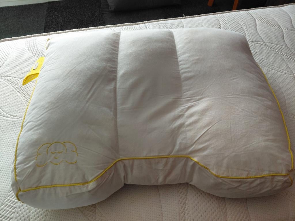 Silvana kussen hardheid 5, Ophalen, Eenpersoons, Wit, Kussen