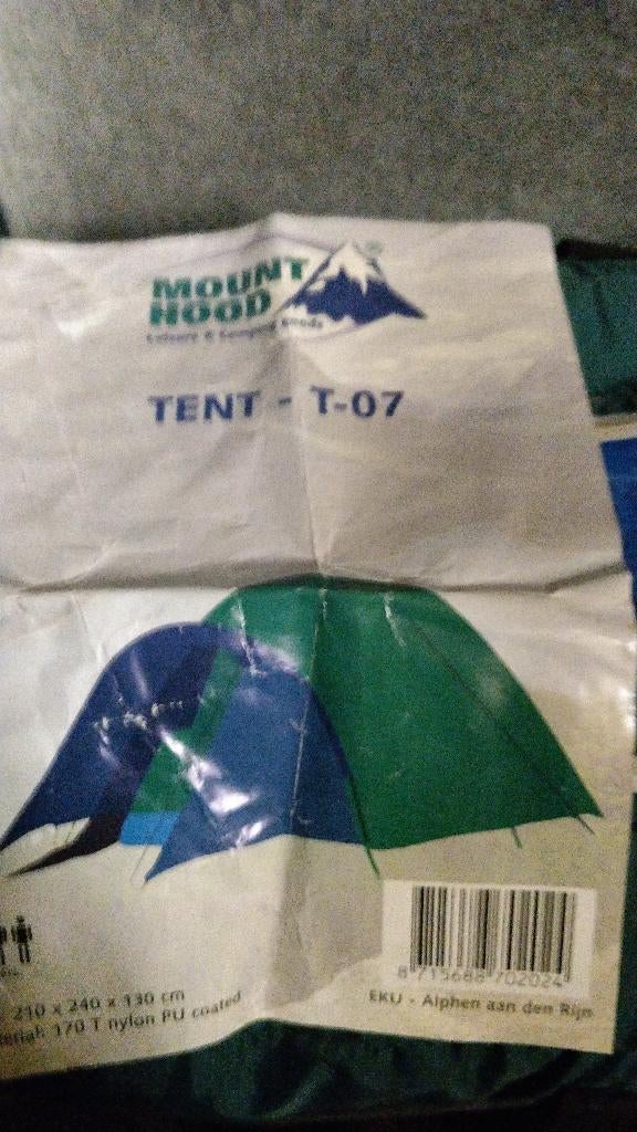 Camping spullen, Ophalen, Nieuw
