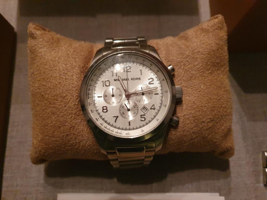 Michael Kors horloge, Sieraden, Tassen en Uiterlijk, Horloges | Dames, Ophalen of Verzenden, Zo goed als nieuw, Staal, Overige merken