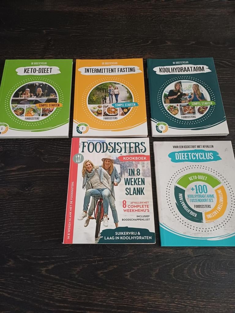 Foodsisters Kookboeken: Keto, Intermittent Fasting, Koolhydr, Ophalen, Foodsisters, Gezond koken, Overige gebieden