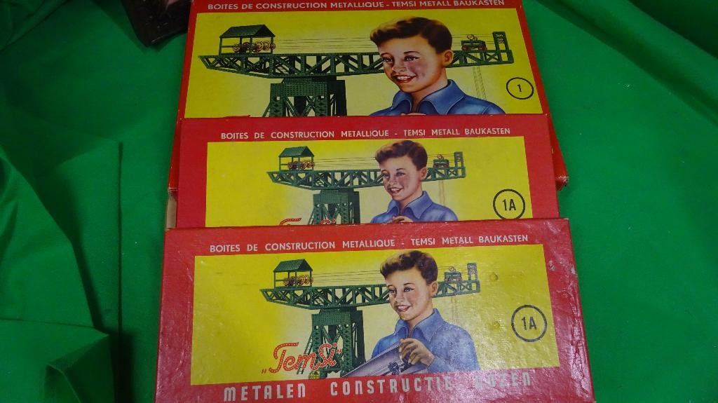 Temsi - Metalen constructie dozen, Gebruikt, ., Ophalen of Verzenden, .