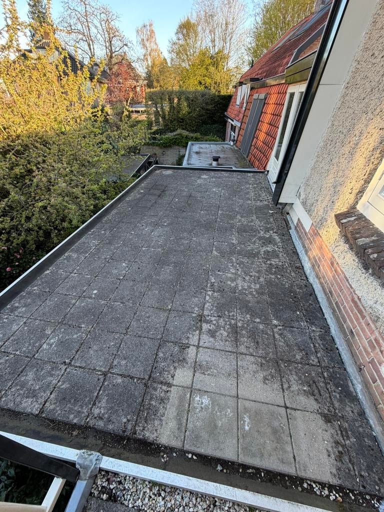 Daktegels/stoeptegels. Gratis af te halen., Tuin en Terras, Tegels en Klinkers, Ophalen, Gebruikt, 10 m² of meer, Beton
