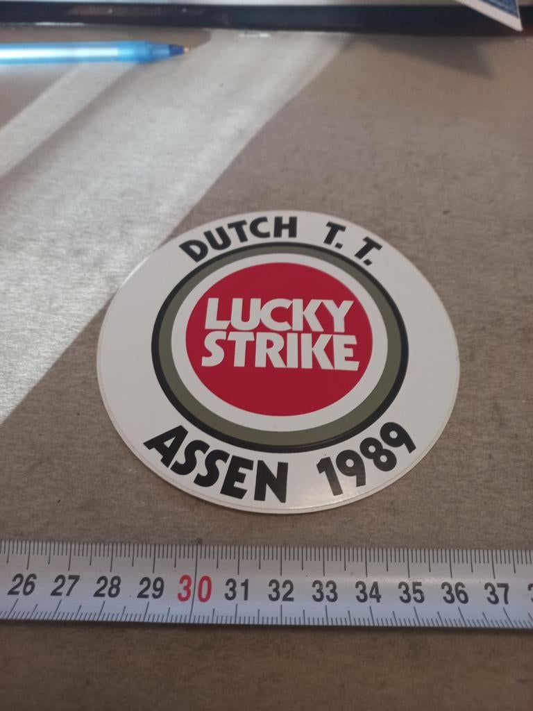 Dutch tt assen 89 lucky strike, Ophalen of Verzenden, Zo goed als nieuw
