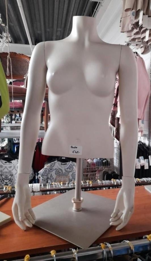 Dames buste op verstelbare bare voet, Ophalen of Verzenden