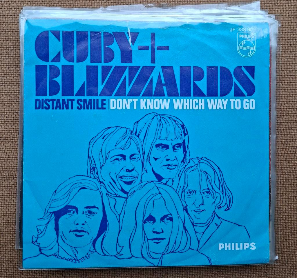 Cuby + Blizzards  - Distant smile - Single is TOP, Cd's en Dvd's, Vinyl Singles, Gebruikt, Verzenden, 7 inch, Single