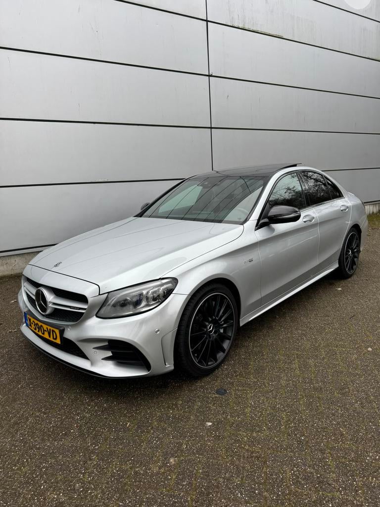 Mercedes-Benz C-Klasse C43 AMG 390pk 4MATIC AMG, Auto's, Mercedes-Benz, Automaat, Euro 6, 390 pk, Leder