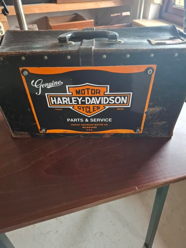 Vintage Harley-Davidson gereedschapskoffer, Ophalen of Verzenden