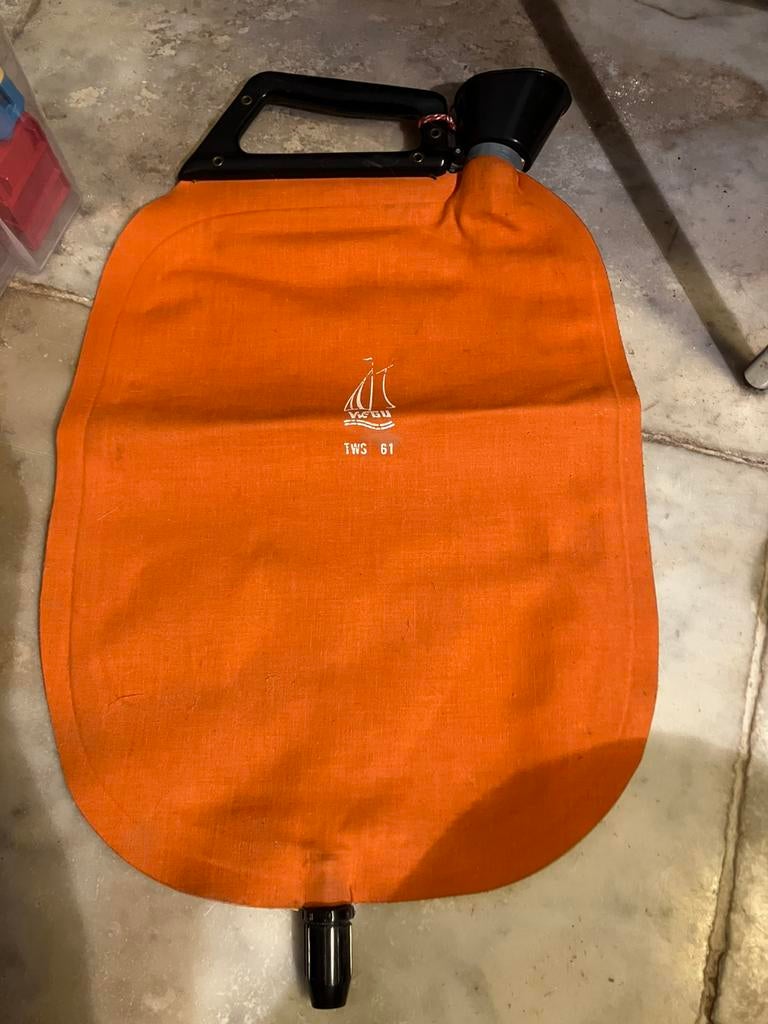 Vintage camping kampeer douche zak, Ophalen of Verzenden, Zo goed als nieuw