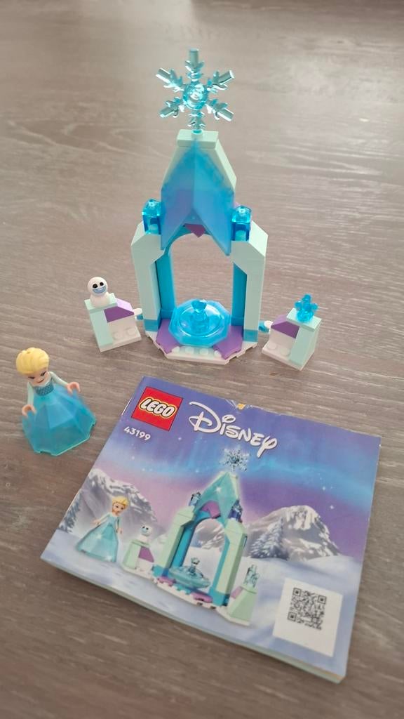 Lego Disney Frozen Elsa's IJspaleis 43199, Compleet, Lego, Ophalen of Verzenden, Zo goed als nieuw