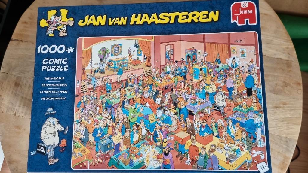 De Goochelbeurs Jan van Haasteren, Ophalen of Verzenden, 500 t/m 1500 stukjes, Zo goed als nieuw, Legpuzzel