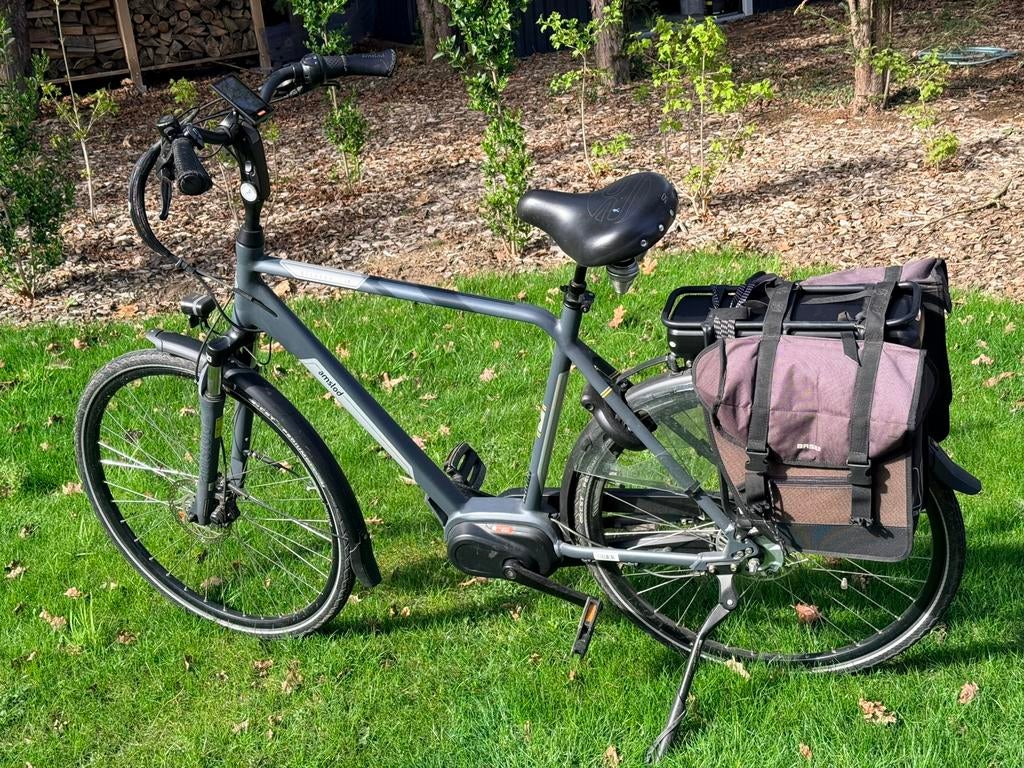 Amslod e-bike,  middenmotor, 3300 km, zeer nette staat, Ophalen, Zo goed als nieuw, Overige merken