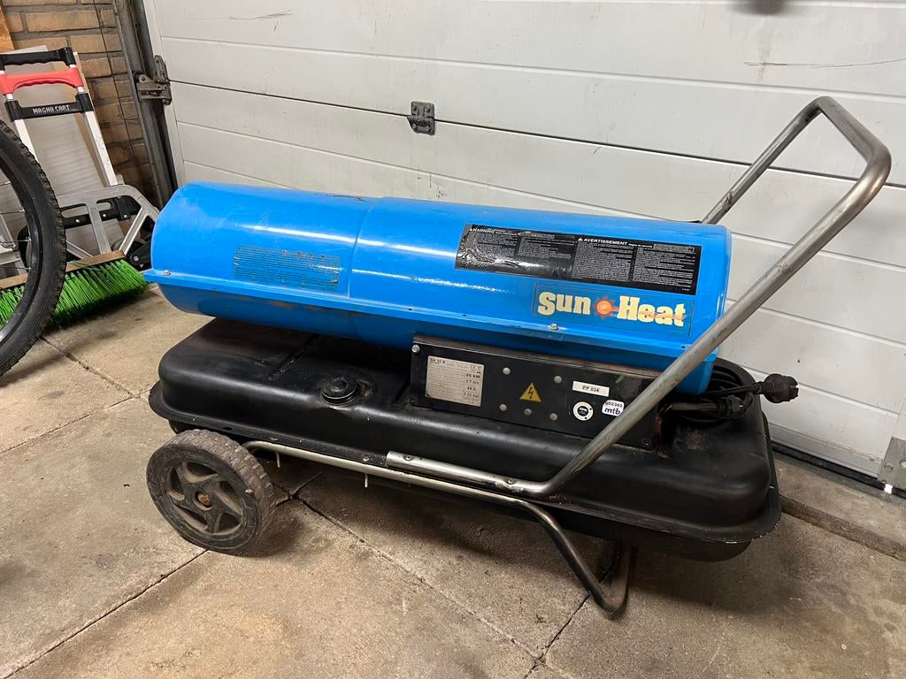 Warmte kanon DIESEL, Ophalen, Oliekachel, Gebruikt, Overige brandstoffen