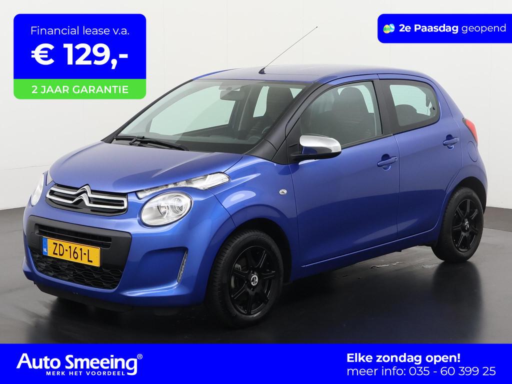 Citroen C1 1.0 VTi Feel | Airco | Bluetooth | Lichtmetalen V, Voorwielaandrijving, 12 maanden, Stof, Gebruikt