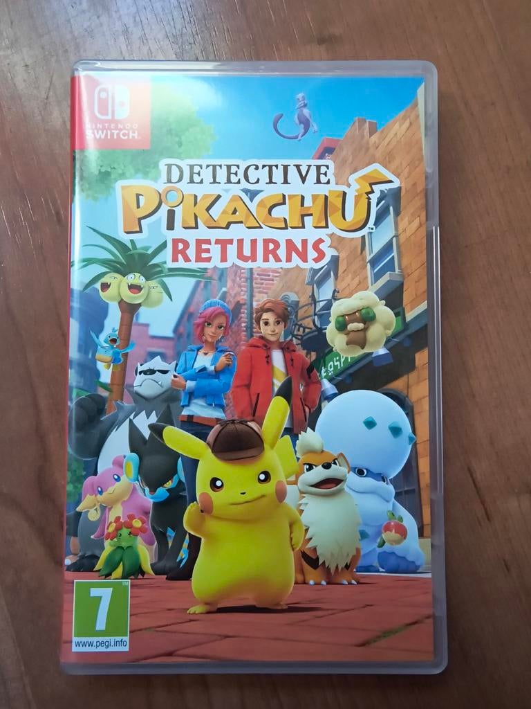 Pokémon: Detective Pikachu Returns voor de Nintendo Switch 2, Overige genres, 1 speler, Ophalen of Verzenden, Zo goed als nieuw