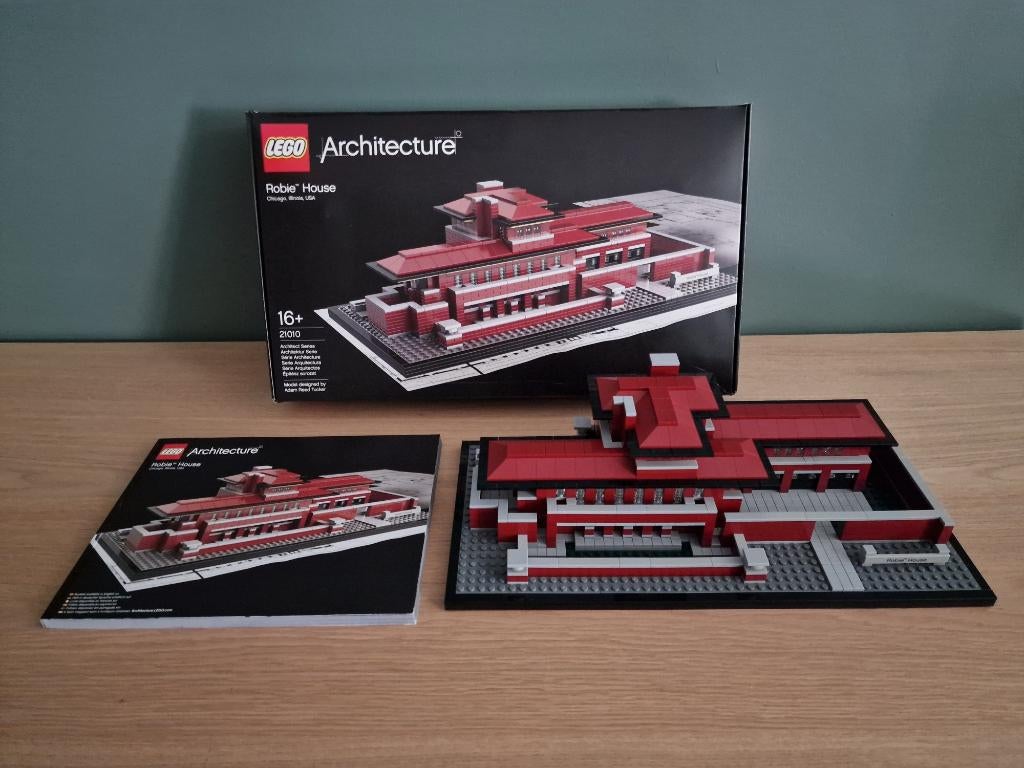 Lego Architecture 21010 Robie House, Compleet, Lego, Architecture, Ophalen of Verzenden