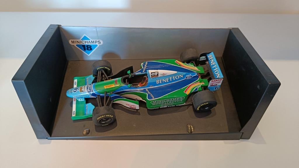 Minichamps Benetton F1 - Jos Verstappen - 1:18, Ophalen of Verzenden