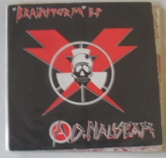 AD NAUSEAM - Brainstorm  7" - Punk, Cd's en Dvd's, Vinyl Singles, Gebruikt, 7 inch, Single, Ophalen of Verzenden
