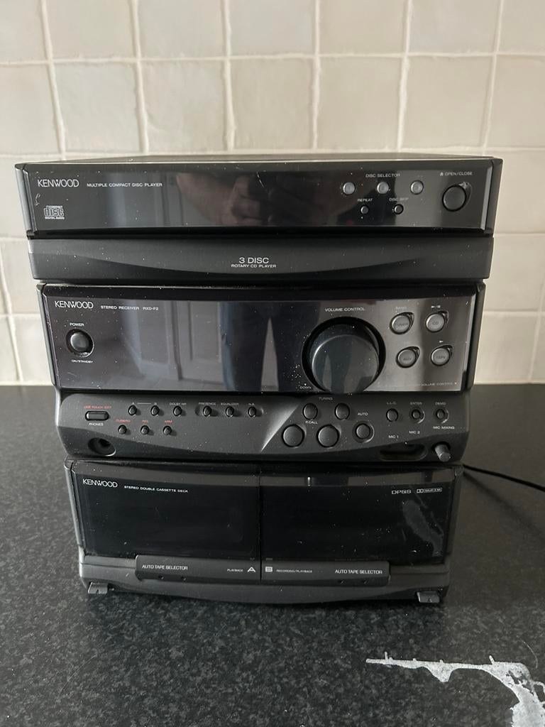 Stereo set met boxen, Ophalen, Gebruikt