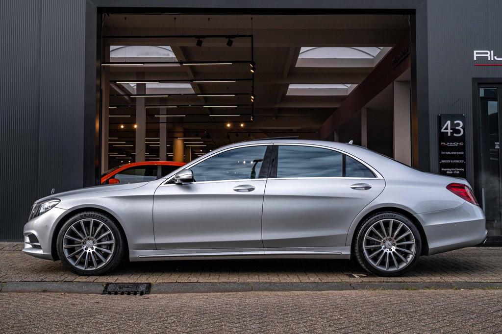 Mercedes-Benz S-klasse 500 Lang |Keyless-Entry|Pano|Soft-Clo, Achterwielaandrijving, Gebruikt, USB, Sedan