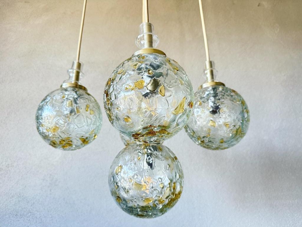 Vintage Doria cascade lamp, Niet ingevuld, Gebruikt, Mid century modern, Niet ingevuld