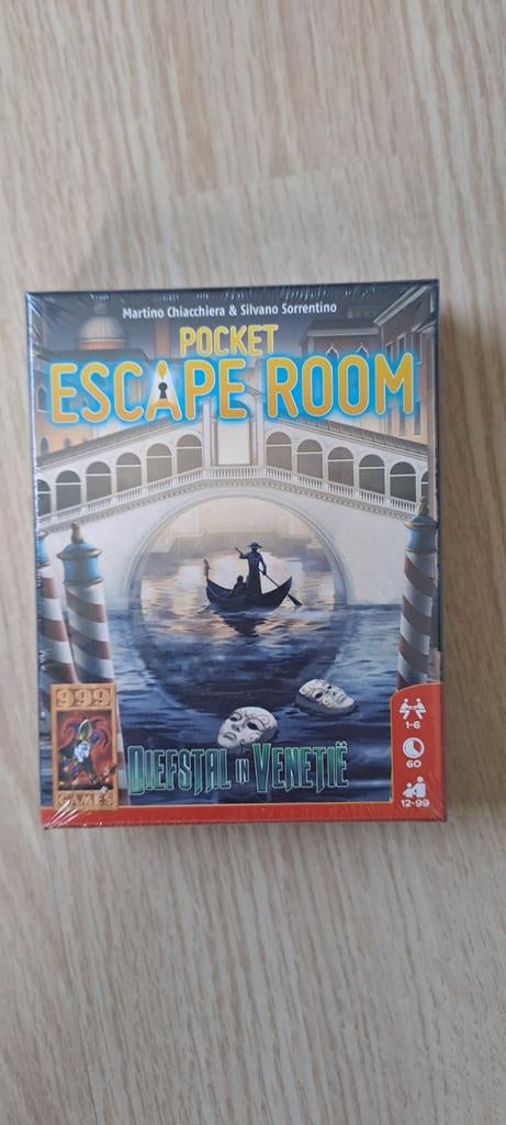 Pocket Escape Room: Diefstal in Venetië, Ophalen