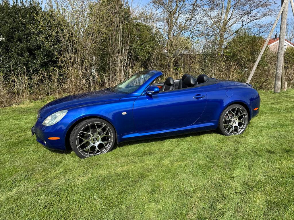 Lexus SC 430 4.3 V8 AUT 2002 Grijs, Auto's, Automaat, Achterwielaandrijving, 4293 cc, 1715 kg