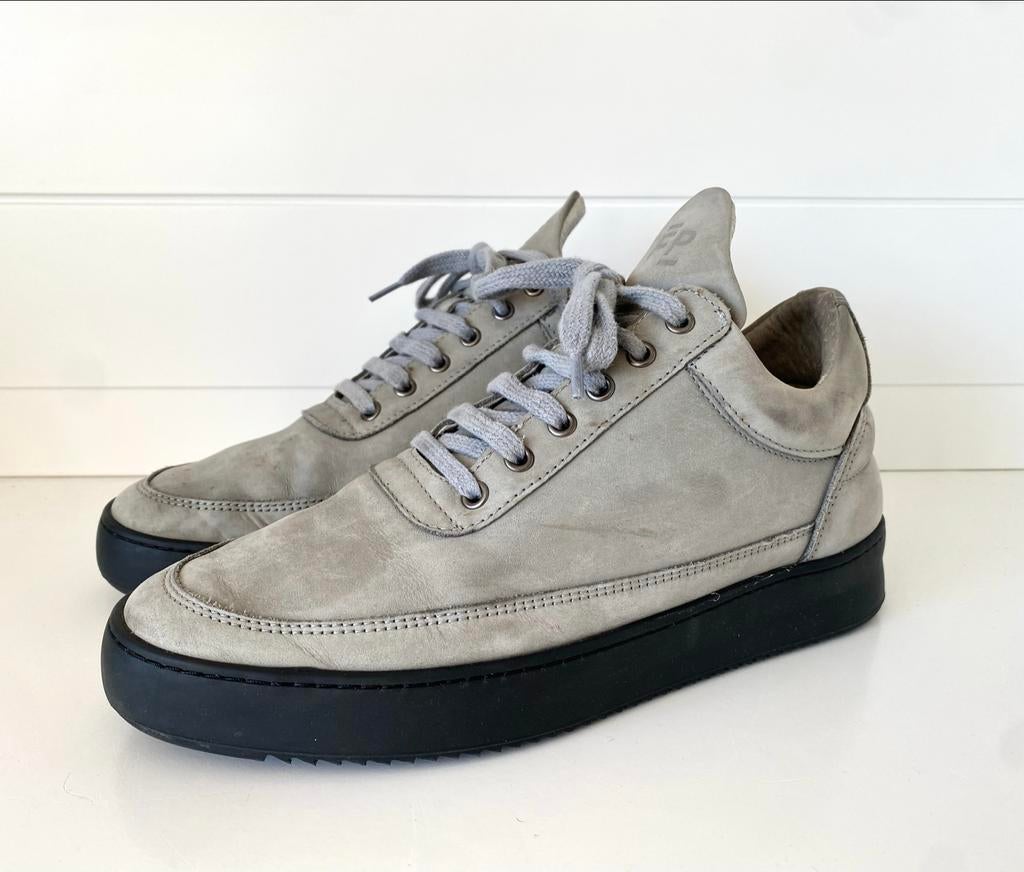 Filling Pieces Low Top Ghost Sneakers - Grijs maat 39, Ophalen of Verzenden, Gedragen, Grijs, Sneakers of Gympen