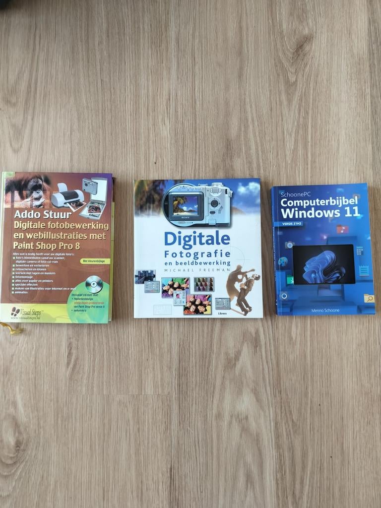 Windows bijbel, paintshop, digitale fotografie, Boeken, Ophalen, Overige onderwerpen
